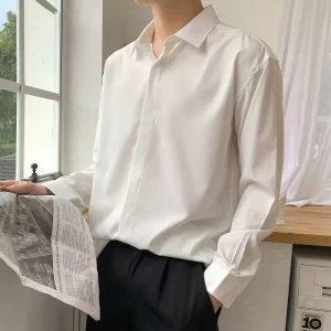 áo sơ mi trắng tay dài